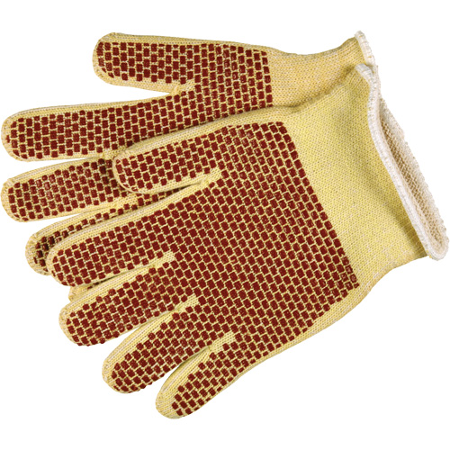 Gants r&eacute;versibles r&eacute;sistants aux coupures Red Brick, Taille Grand/9, Rev&ecirc;tement Nitrile, Enveloppe en Kevlar, ANSI/ISEA 105 niveau 4 Haskins Industrial Inc.