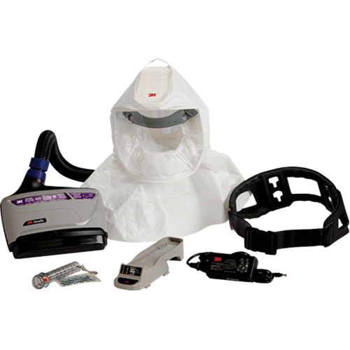 Trousse Easy-Clean pour APR motoris&eacute; TR-600 de Versaflo, Capuchon & visi&egrave;re, Pile Lithium-ion Haskins Industrial Inc.
