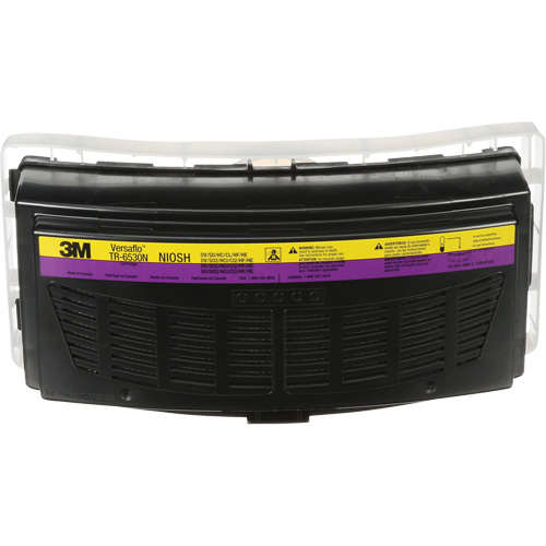 Cartouche pour appareils de protection respiratoire (APR) &agrave; &eacute;puration d'air motoris&eacute; Versaflo, Gaz acide/Vapeur organique, Paquet de 1 Haskins Industrial Inc.