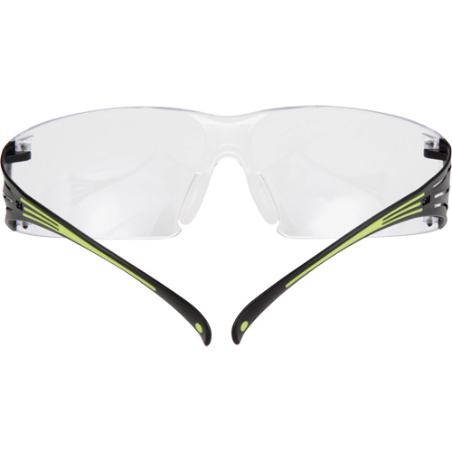 Lunettes de s&eacute;curit&eacute; SecureFit s&eacute;rie 400, Lentille Transparent, Antibu&eacute;e/Anti-&eacute;gratignures, ANSI Z87+/R&eacute;pond ou surpasse la norme CSA Z94.3 Haskins Industrial Inc.