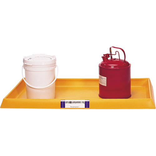 Ultra-Containment Tray&reg;, 54" L x 29.8" W x 3.5" H, 16.5 US gal. Spill Capacity Haskins Industrial Inc.