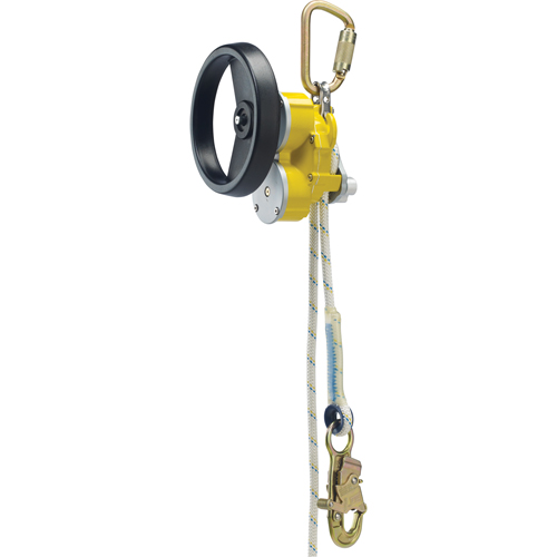 Dispositif de sauvetage et de descente R550 Rollgliss, 100' lo, cordage Corde d'alpinisme Haskins Industrial Inc.