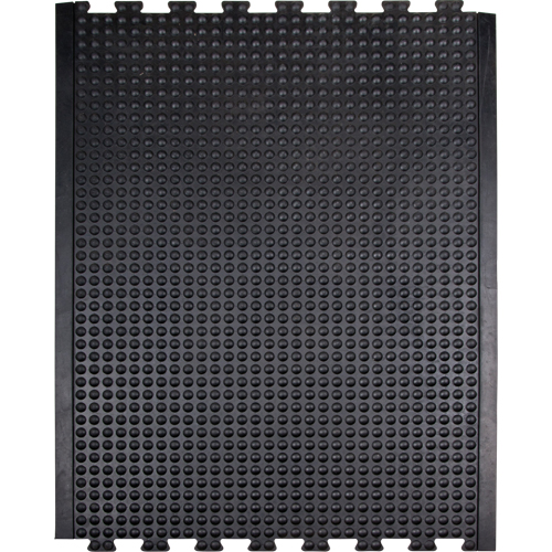 Anti-Fatigue Dome Matting, Bubbled, 3' x 4' x 1/2", Black, Rubber Haskins Industrial Inc.