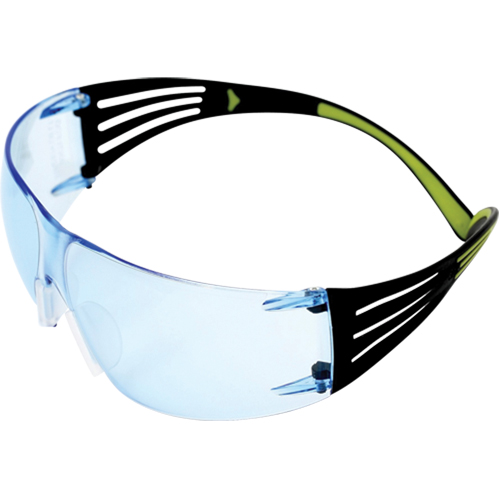 Securefit 400 Series Safety Glasses, Blue Lens, Anti-Fog/Anti-Scratch, ANSI Z87+/Meets/Exceeds CSA Z94.3 Haskins Industrial Inc.