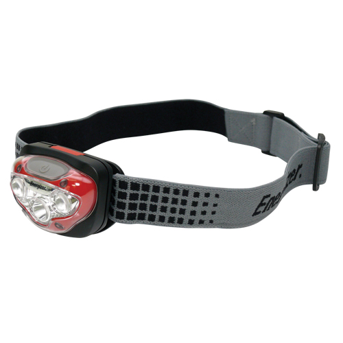 Lampe frontale industrielle HD Vision, DEL, 300 lumens, 4,33 hres de fonctionnement, piles AAA Haskins Industrial Inc.