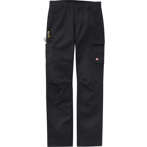 Pantalons performance pour atelier, Toile/Coton/Polyester, Noir, Taille 30, Entrejambe 37 Haskins Industrial Inc.