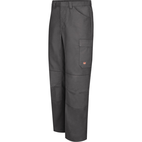 Pantalons performance pour atelier, Toile/Coton/Polyester, Charbon, Taille 30, Entrejambe 37 Haskins Industrial Inc.