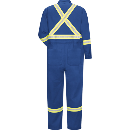 Flame-Resistant CoolTouch&reg;2 Premium Coveralls, Size 44, Royal Blue, 9 cal/cm² Haskins Industrial Inc.