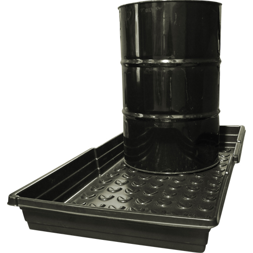 Drum Decks, 30.5" L x 57" W x 6" H, 33 US gal. Spill Capacity Haskins Industrial Inc.