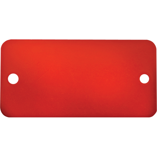 &eacute;tiquettes vierges, Aluminium, 3" la x 1" h Haskins Industrial Inc.