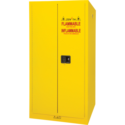 Armoire pour produits inflammables, 60 gal., 2 Porte(s), 34" La x 65" h x 34" p Haskins Industrial Inc.
