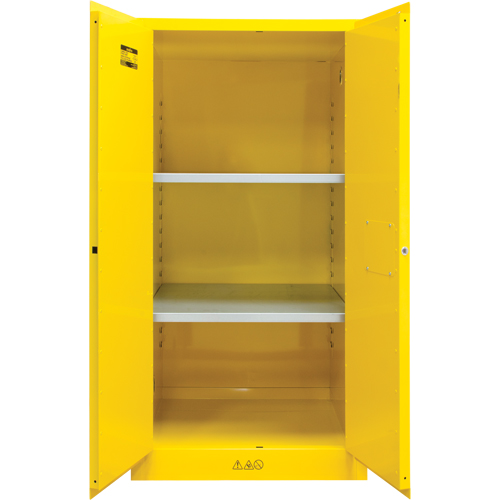 Armoire pour produits inflammables, 60 gal., 2 Porte(s), 34" La x 65" h x 34" p Haskins Industrial Inc.