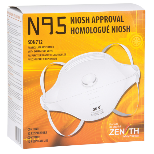Particulate Respirator, N95, NIOSH Certified, Medium/Large Haskins Industrial Inc.
