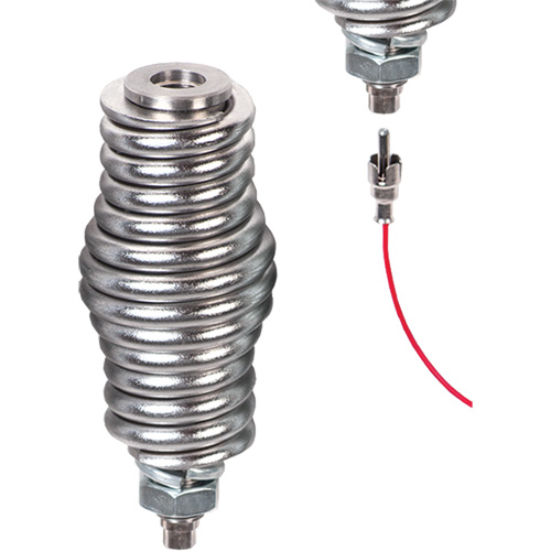Support porte-drapeau Safety Whip, Fixation Ressort Haskins Industrial Inc.