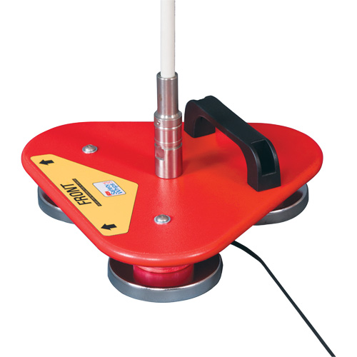 Support porte-drapeau Safety Whip, Fixation Aimant Haskins Industrial Inc.