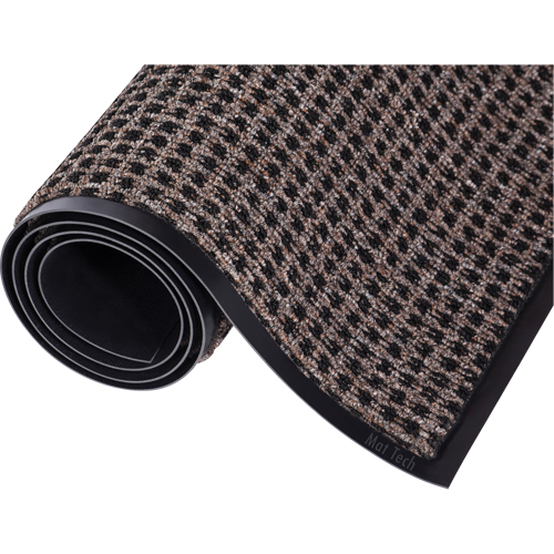 Oxford Mat, Wiper, 4' x 5' x 7/16", Brown/Black Haskins Industrial Inc.