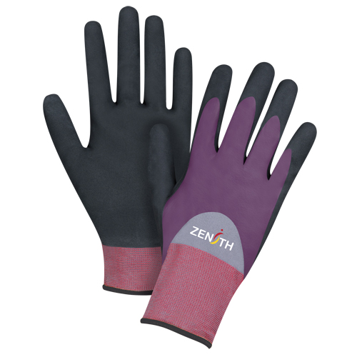 ZX-2 Premium Coated Gloves, 10/X-Large, Nitrile/Foam Nitrile Coating, 18 Gauge, Nylon Shell Haskins Industrial Inc.