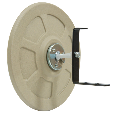 Convex Mirror with Bracket, Indoor/Outdoor, 12" Diameter Haskins Industrial Inc.