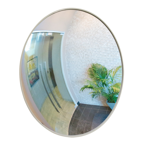 Convex Mirror with Bracket, Indoor/Outdoor, 36" Diameter Haskins Industrial Inc.