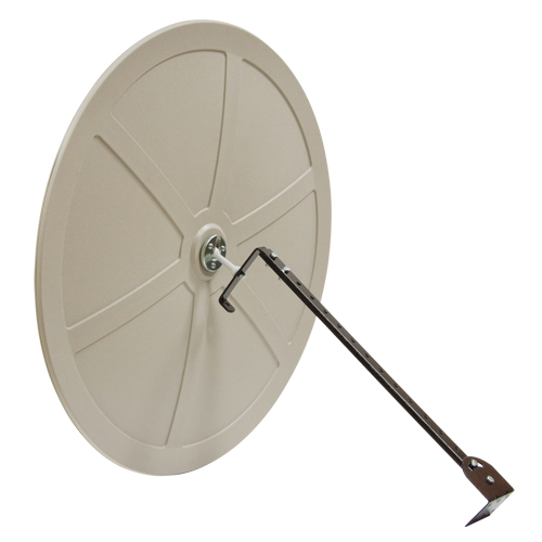 Convex Mirror with Bracket, Indoor/Outdoor, 36" Diameter Haskins Industrial Inc.