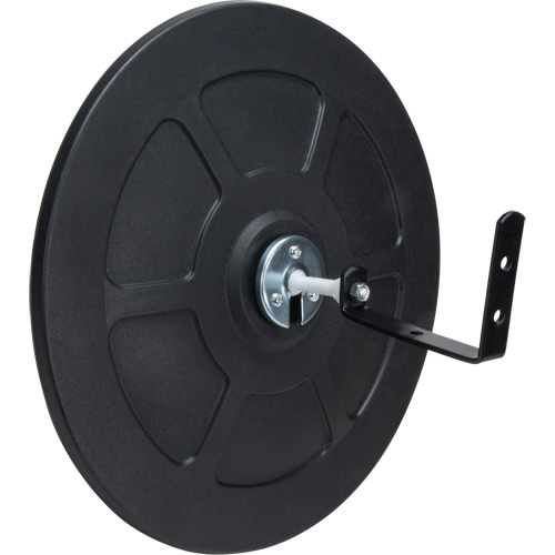 Convex Mirror with Bracket, Indoor/Outdoor, 12" Diameter Haskins Industrial Inc.