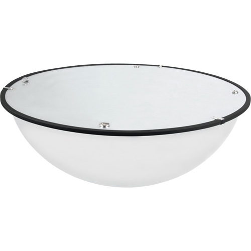 Miroir en d&ocirc;me 360°, D&ocirc;me complet, Dessus ferm&eacute;, Diam&egrave;tre 18" Haskins Industrial Inc.