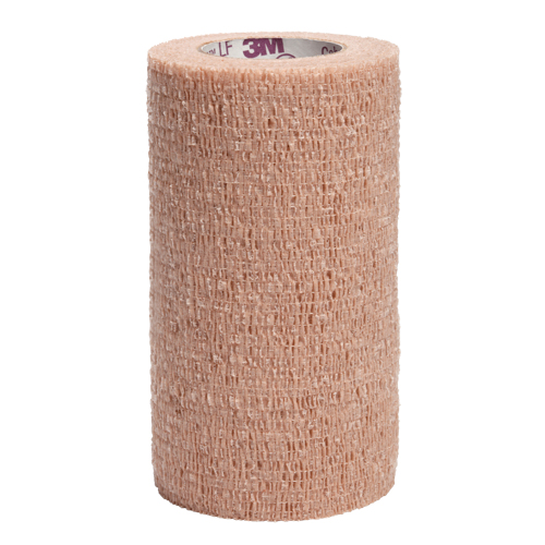 Bandages sans latex Coban, Couper au besoin lo x 4" la, Classe 1, Auto-adh&eacute;rent Haskins Industrial Inc.