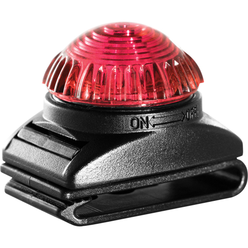 Guardian Warning Light, Continuous/Flashing, Red Haskins Industrial Inc.