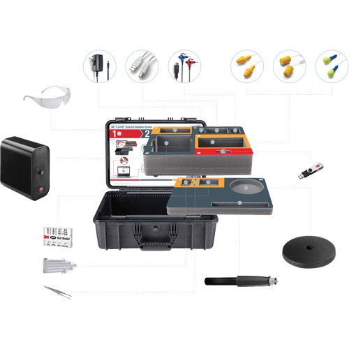 Syst&egrave;me de validation double pour les oreilles E-A-Rfit de 3M Haskins Industrial Inc.