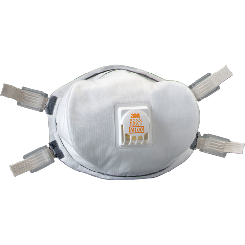 8233 Particulate Respirators, N100, NIOSH Certified Haskins Industrial Inc.