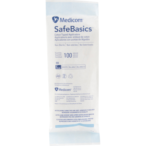 Coton-tiges de 6" Haskins Industrial Inc.