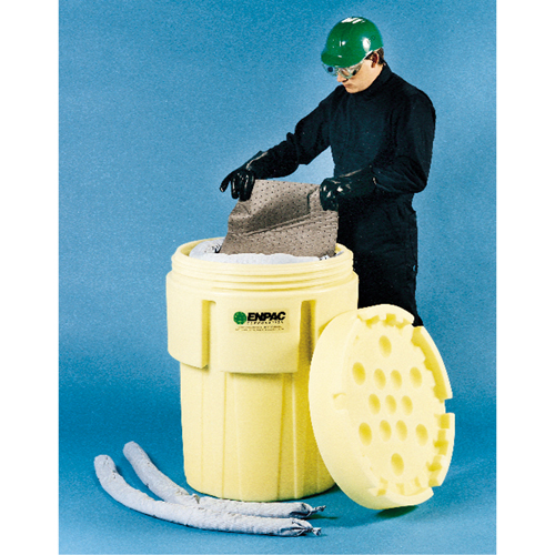 Poly-Overpack&reg; 65 Salvage Drum, 65 US gal., Stationary Haskins Industrial Inc.