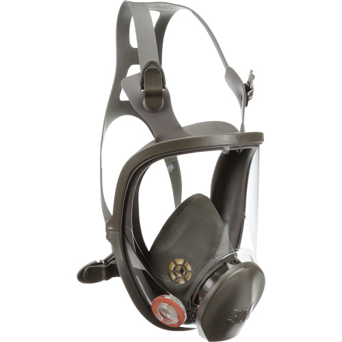 Respirateur r&eacute;utilisable &agrave; masque complet s&eacute;rie 6000, &eacute;lastom&egrave;re/Silicone/Thermoplastique, Moyen Haskins Industrial Inc.