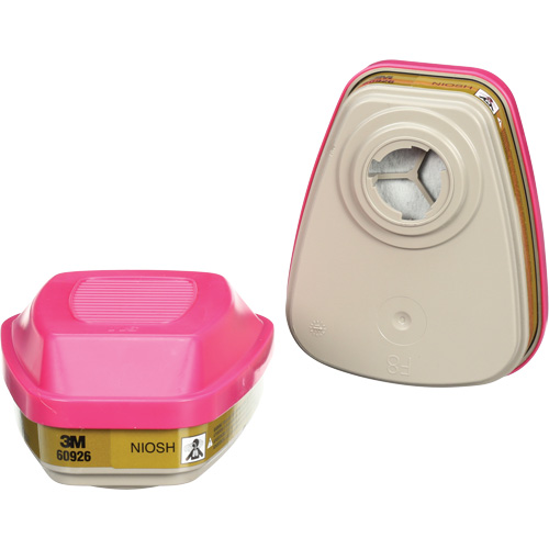 6000 Series Respirator Cartridges, Gas/Vapour Cartridge, Multi-Gas/Vapour/P100 Haskins Industrial Inc.