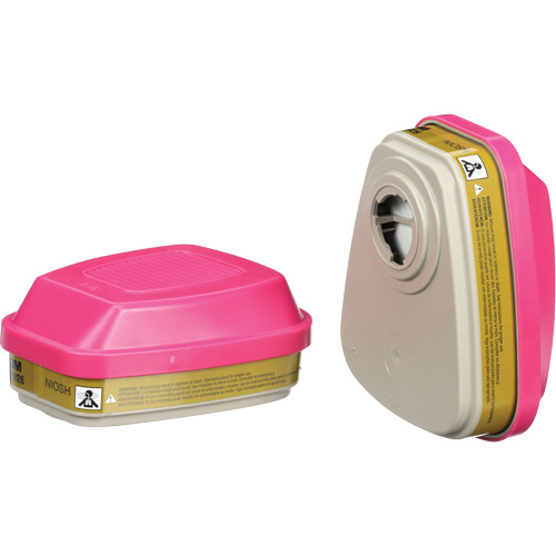 6000 Series Respirator Cartridges, Gas/Vapour Cartridge, Multi-Gas/Vapour/P100 Haskins Industrial Inc.