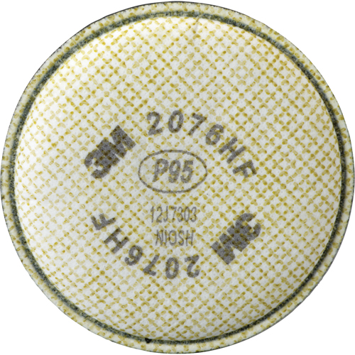 Pr&eacute;filtres pour respirateurs s&eacute;rie 2000, Filtre contre les particules, Filtre P95 Haskins Industrial Inc.