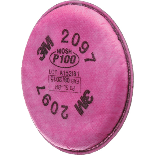 Pr&eacute;filtres pour respirateurs s&eacute;rie 2000, Filtre contre les particules, Vapeurs organiques/P100 Haskins Industrial Inc.