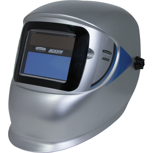 Masque de soudage FAA variable WH40, 3,77" lo x 1,65" la Champ de vision, Teinte 9 - 13, Argent Haskins Industrial Inc.