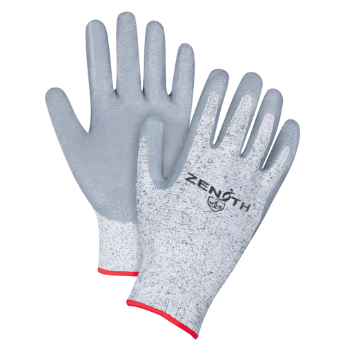 Seamless Stretch Cut-Resistant Gloves, Size Small/7, 13 Gauge, Nitrile Coated, HPPE Shell, ANSI/ISEA 105 Level 2/EN 388 Level 3 Haskins Industrial Inc.