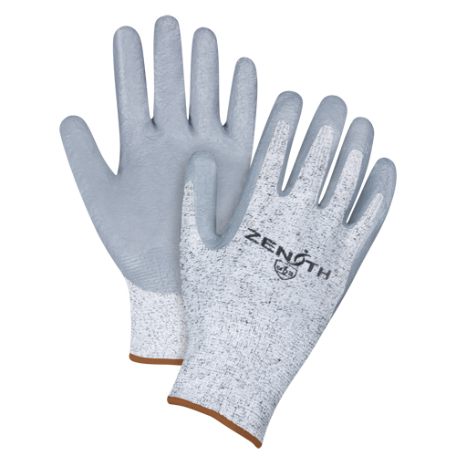 Seamless Stretch Cut-Resistant Gloves, Size Large/9, 13 Gauge, Nitrile Coated, HPPE Shell, ANSI/ISEA 105 Level 2/EN 388 Level 3 Haskins Industrial Inc.