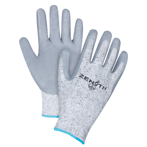 Seamless Stretch Cut-Resistant Gloves, Size X-Large/10, 13 Gauge, Nitrile Coated, HPPE Shell, ANSI/ISEA 105 Level 2/EN 388 Level 3 Haskins Industrial Inc.