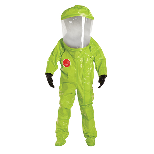 V&ecirc;tements de protection Tychem  10000, Moyen, Jaune lime/Jaune Haskins Industrial Inc.