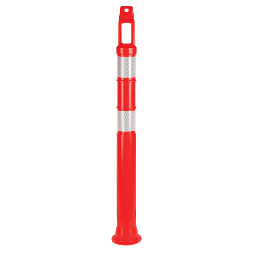 Premium Delineator Post, 42" H, Orange Haskins Industrial Inc.