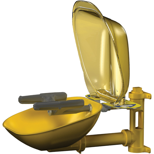 Halo Face/Eyewash Stations, Wall-Mount Installation, Plastic Bowl Haskins Industrial Inc.