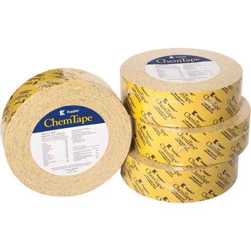 ChemTape&reg; Chemical-Resistant Tape, 50.8 mm (2") x 50 m (164'), Yellow Haskins Industrial Inc.