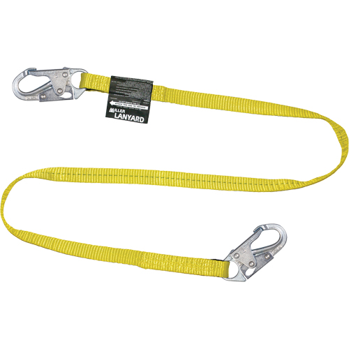 Longe en toile &agrave; sangle Miller, 1 branches, 6', Classe CSA B, Polyester Haskins Industrial Inc.