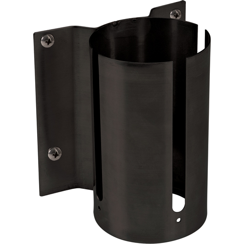 Wall Mounts for Build-Your-Own Crowd Control Barriers, Steel, Screw Mount Haskins Industrial Inc.