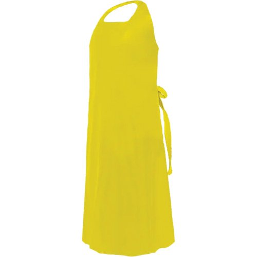 Apron, Polyurethane, 45" L x 35" W, Yellow Haskins Industrial Inc.