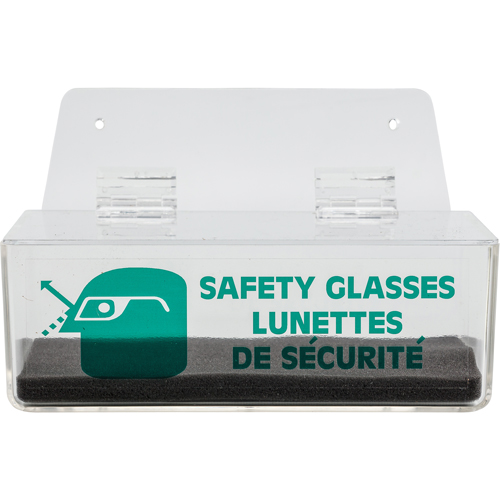 Distributeur de lunettes de s&eacute;curit&eacute; avec couvercle Haskins Industrial Inc.