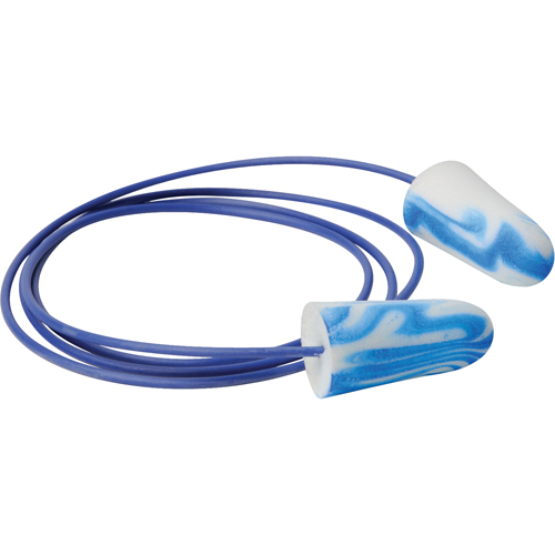 SparkPlugs&reg; Multi-Coloured Foam Earplugs, Bulk - Box, Corded Haskins Industrial Inc.